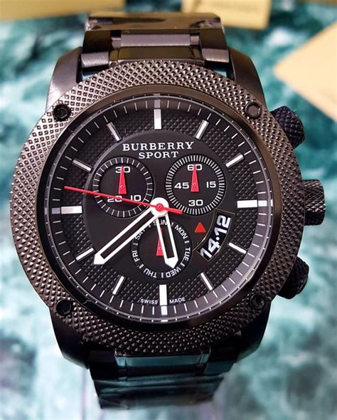 montre burberry homme sport
